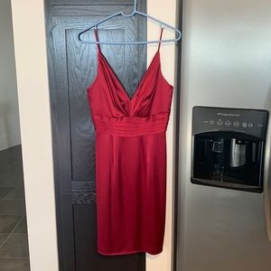 ABS Allen Schwartz Red Dress